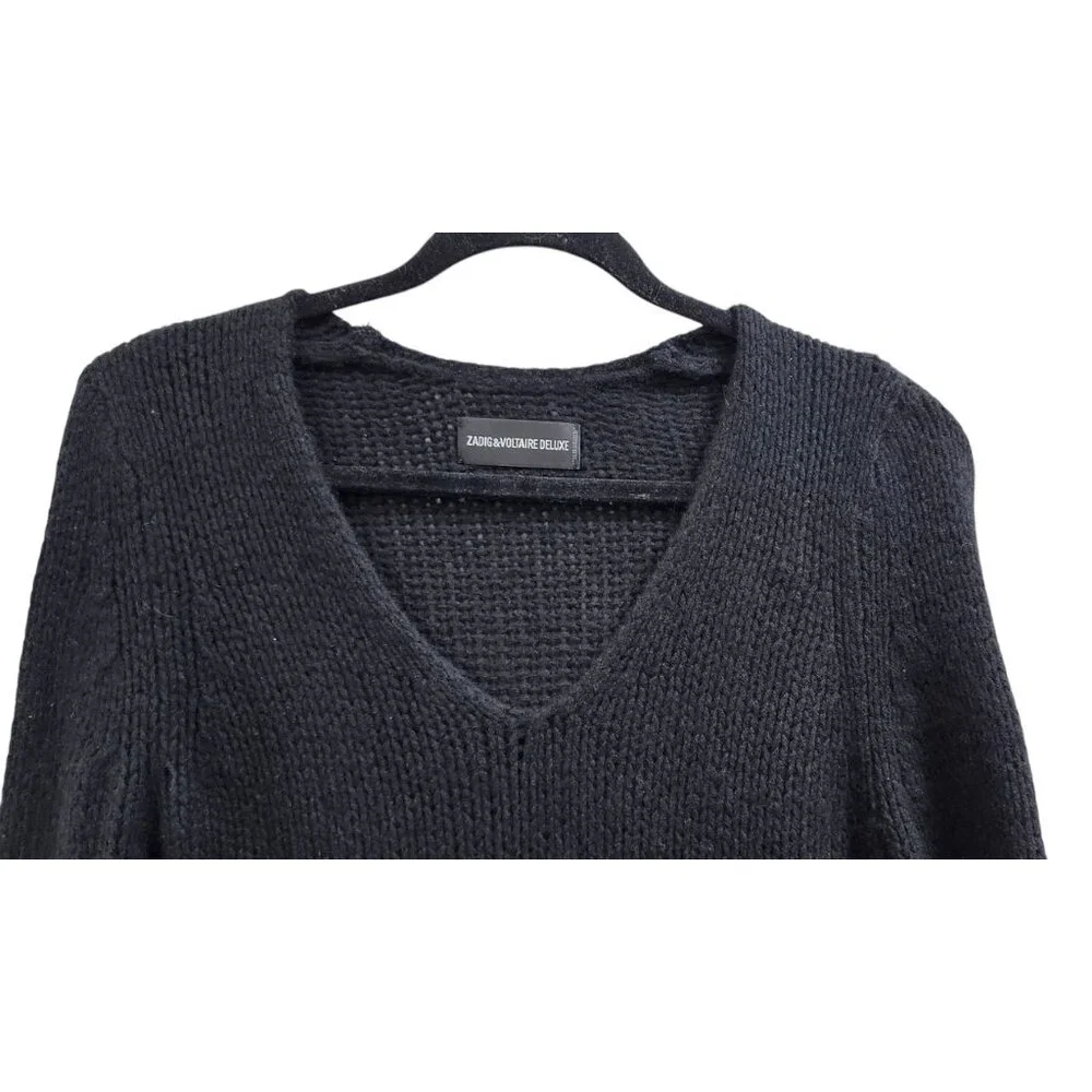 Rivy V-Neck Sweater Zadig & Voltaire Size M - Picture 3 of 12